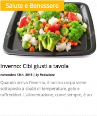 Cibi giusti a tavola