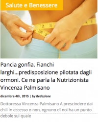 Pancia gonfia, fianchi larghi ... predisposizione pilotata dagli ormoni